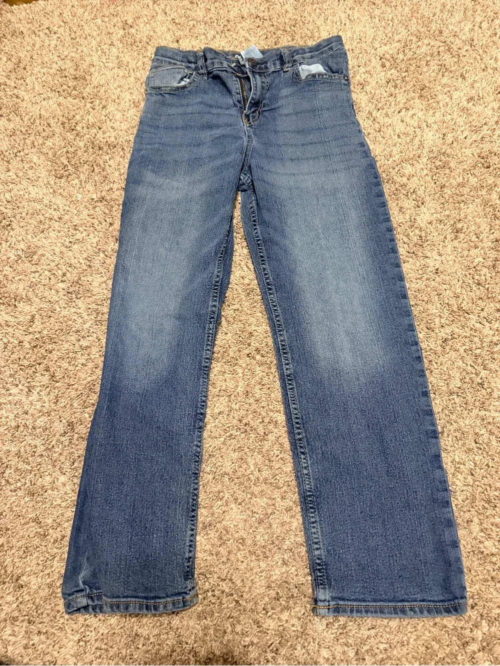 OshKosh B'gosh Boys Straight Leg Jeans - Dark Blue Denim 3 -pk